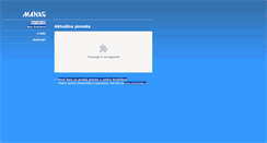 Desktop Screenshot of manag.sk
